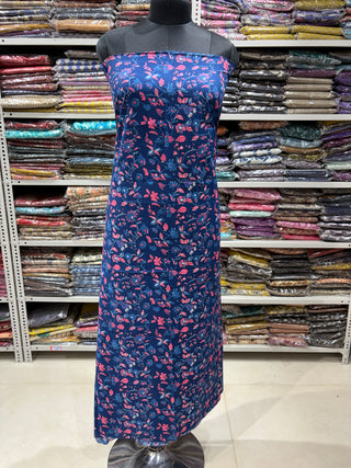 Handblock Cotton Suit Material with Cotton Dupatta