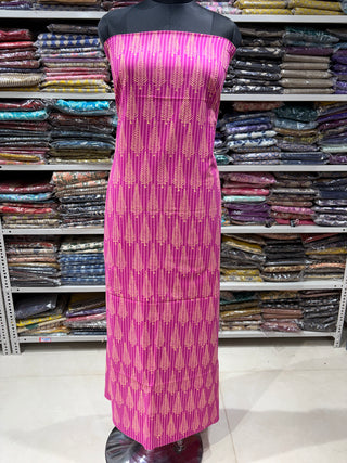 Cotton Handblock Office Wear Suit fabric with Cotton Dupatta