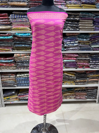 Cotton Handblock Office Wear Suit fabric with Cotton Dupatta
