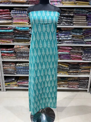 Cotton Handblock Office Wear Suit fabric with Cotton Dupatta