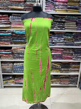 Handblock Cotton Suit Material with Cotton Dupatta
