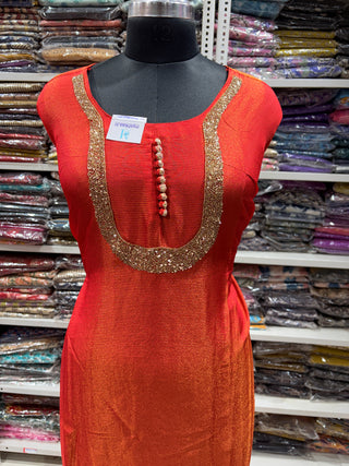 Tissue Party Wear Suit Fabric with tissue dupatta