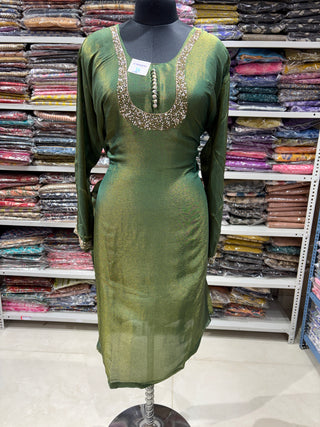 Tissue Party Wear Suit Fabric with tissue dupatta