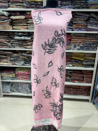 Embroidery Office Wear Suit Fabric with Cotton Dupatta