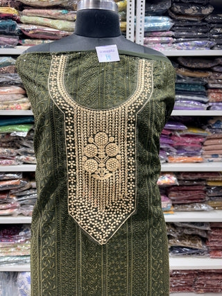 Georgette Party Wear Suit Fabric with Georgette dupatta