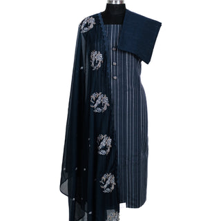 Pure Cotton Office Wear Suit fabric with Kota Dupatta